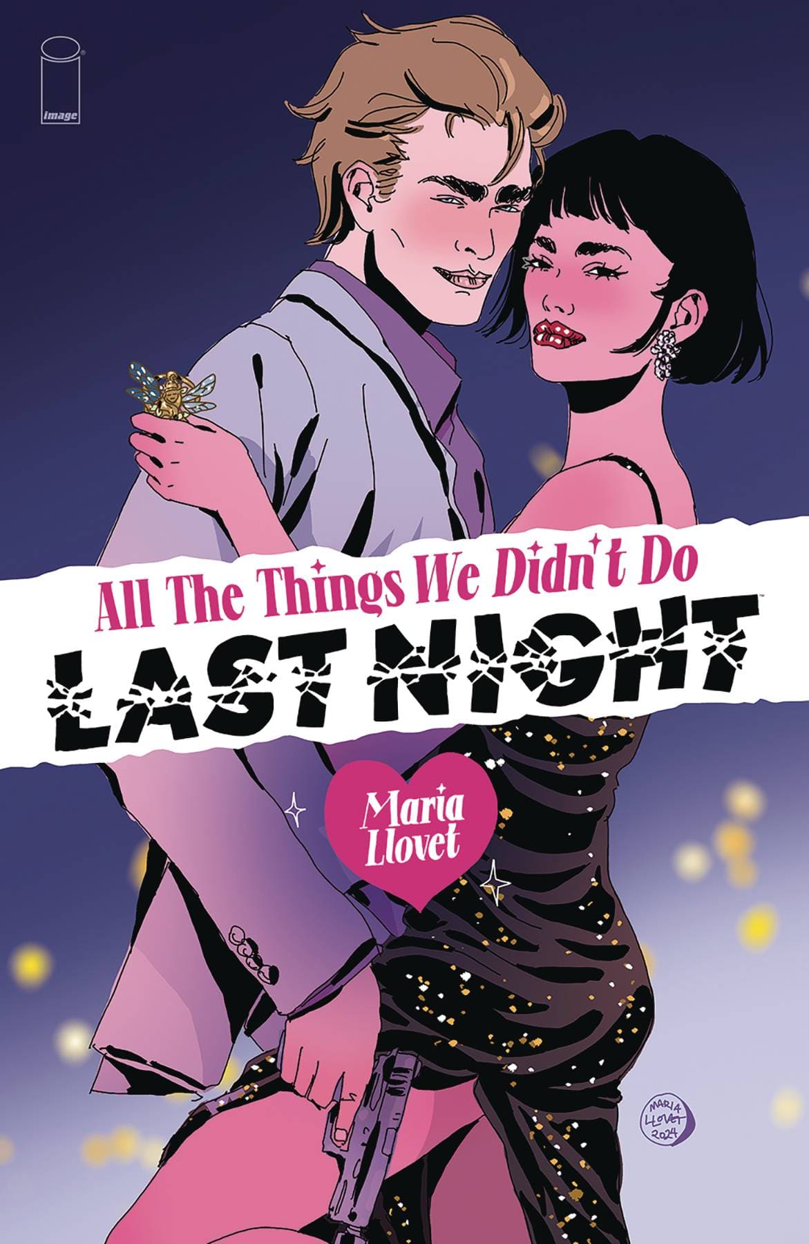 IMAGE COMICS Comic Books ALL THE THINGS WE DIDNT DO LAST NIGHT (ONE-SHOT) CVR B LLOVET (MR) 70985304034700121