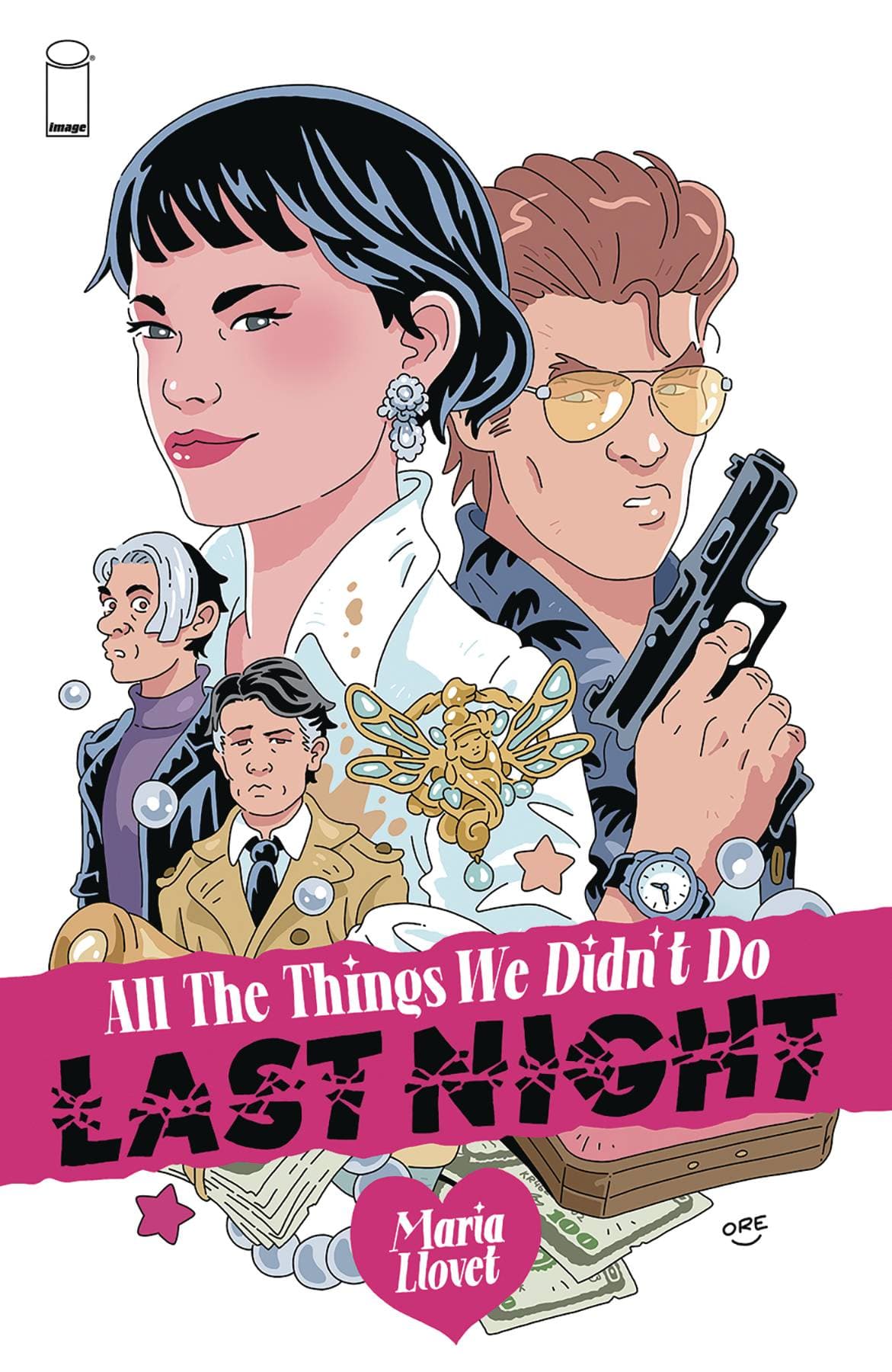 IMAGE COMICS Comic Books ALL THE THINGS WE DIDNT DO LAST NIGHT (ONE-SHOT) CVR C ORELLANA (MR 70985304034700131