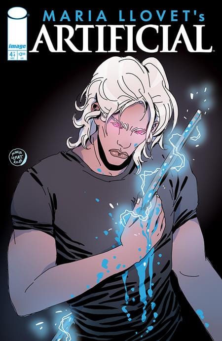 Image Comics Comic Books ARTIFICIAL #4 (OF 4) CVR C MARIA LLOVET CHEST WOUND VAR (MR) 70985304418500431 1025IM0301
