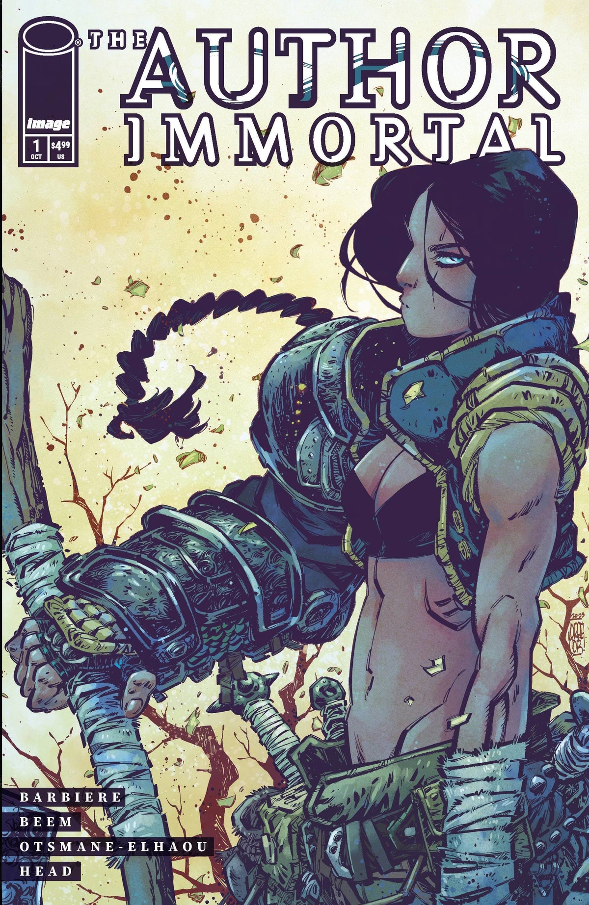 IMAGE COMICS Comic Books AUTHOR IMMORTAL #1 JORGE CORONA THIRD EYE EXCLUSIVE - LTD TO 150 COPIES UNSIGNED TE-AUTHIMM-TEX TE-AUTHIMM-TEX