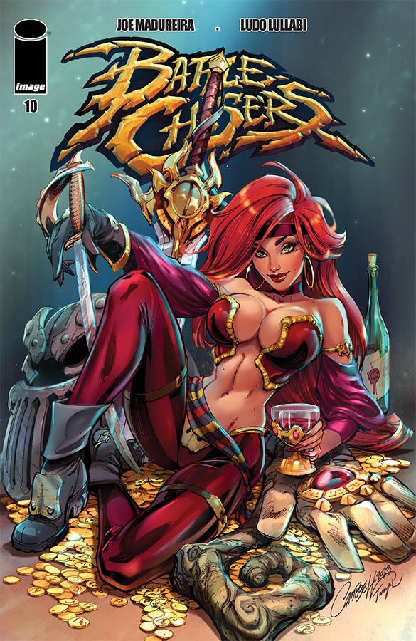 BATTLE CHASERS #10 CVR C CAMPBELL