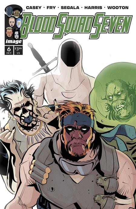 Image Comics Comic Books BLOOD SQUAD SEVEN #6 CVR A PAUL FRY (MR) 70985303977800611 1124IM283