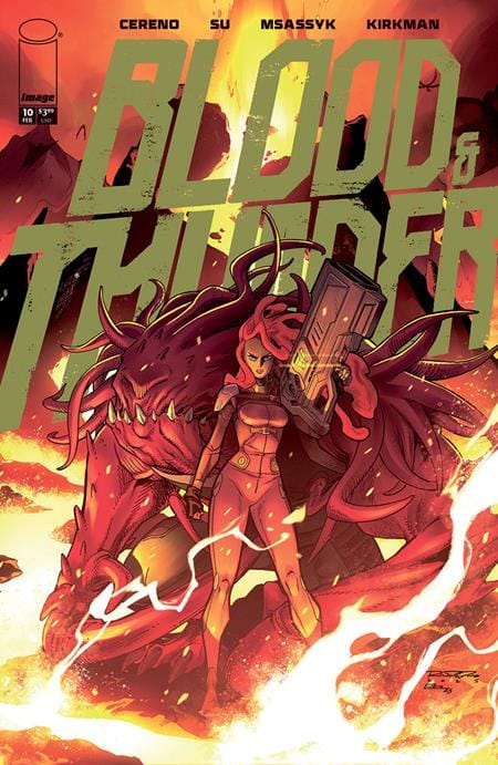 Image Comics Comic Books BLOOD & THUNDER #10 CVR B KHARY RANDOLPH & EMILIO LOPEZ VAR (MR) 70985304317101021 1225IM0306