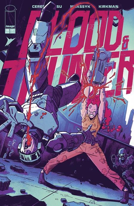 Image Comics Comic Books BLOOD & THUNDER #15 CVR B NICK ROCHE & JOSH BURCHAM VAR (MR) 70985304317101521 0526IM0313