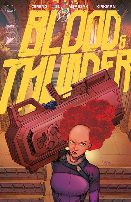Image Comics Comic Books BLOOD & THUNDER #4 CVR A EJ SU & MSASSYK (MR) 70985304317100411 0625IM274