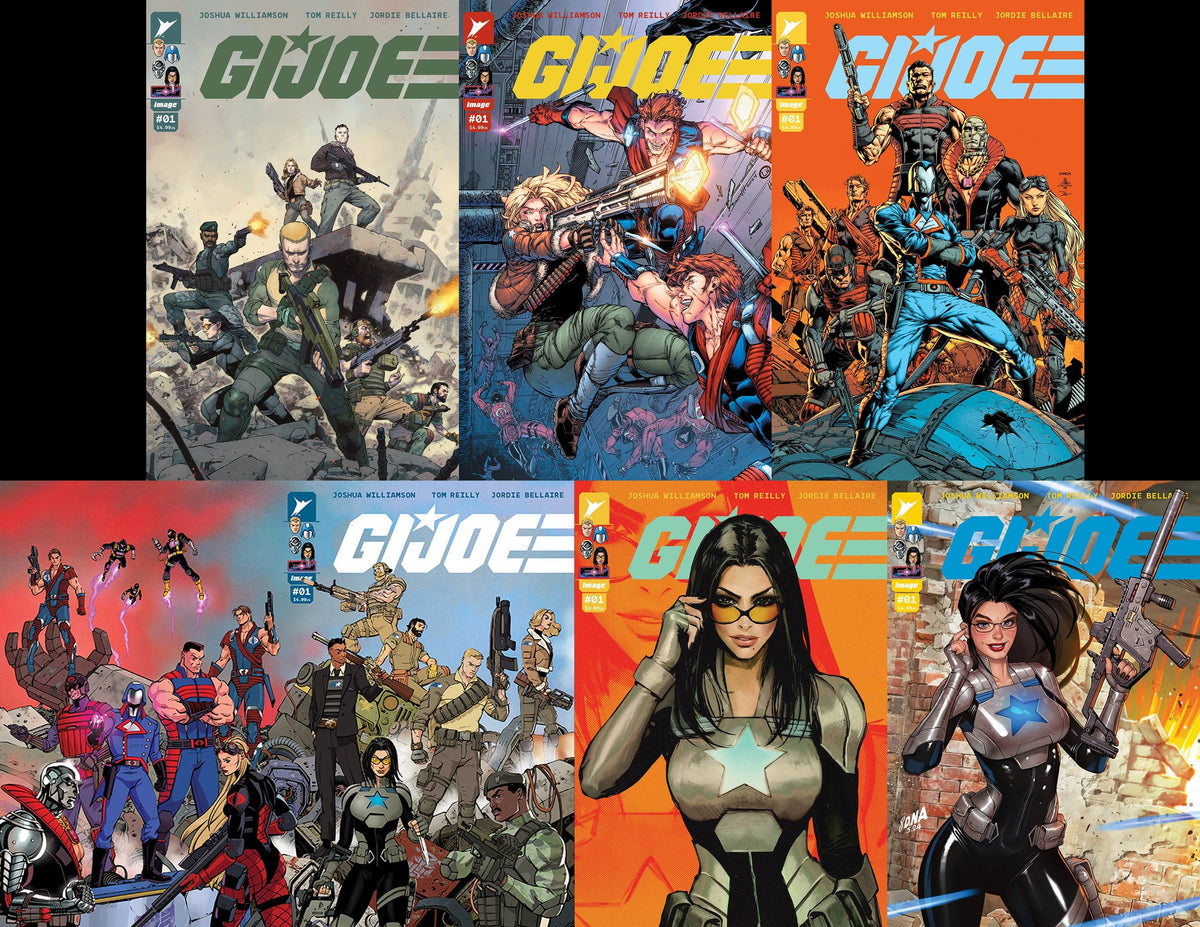 IMAGE COMICS Comic Books > Bundle > Signed GI JOE #1 NINJA FORCE BUNDLE [SIGNED BY JOSH WILLIAMSON] TE-GI-JOE-1-NINJA-BUNDLE-SIGNED TE-GI-JOE-1-NINJA-BUNDLE-SIGNED