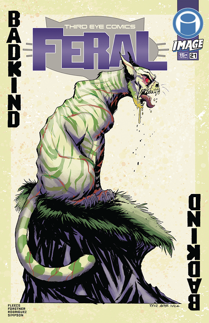 FERAL #21 COMPLETE COVER SET BUNDLE