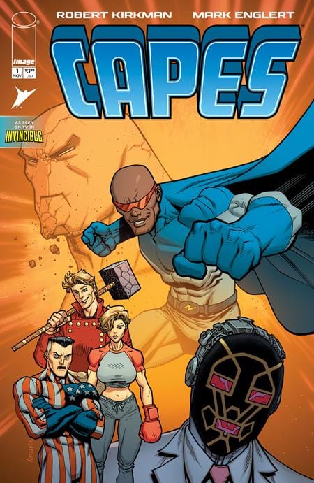 Image Comics Comic Books CAPES #1 CVR A RYAN OTTLEY & DAVE MCCAIG 70985304498700111 0925IM0260
