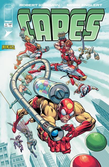 Image Comics Comic Books CAPES #1 CVR G MARK ENGLERT YOUNGBLOOD TEAM UP VAR 70985304498700171 0925IM8022