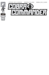 IMAGE COMICS Comic Books COBRA COMMANDER #1 (OF 5) CVR G BLANK SKETCH CVR 70985303970900171