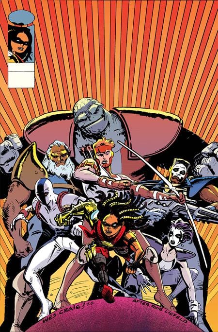 Image Comics Comic Books COLOSSAL KAYA (ONE SHOT) CVR B WES CRAIG YOUNGBLOOD TEAM UP VAR 70985304523600121 0925IM8024