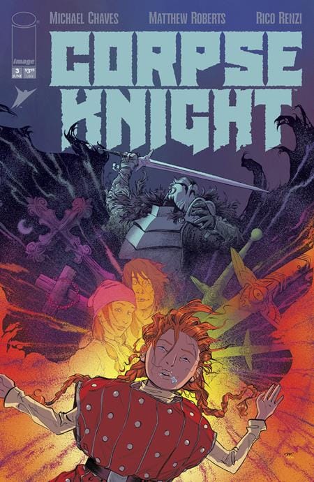 Image Comics Comic Books CORPSE KNIGHT #3 (OF 6) CVR A MATTHEW ROBERTS & RICO RENZI 70985304630100311 0426IM0323