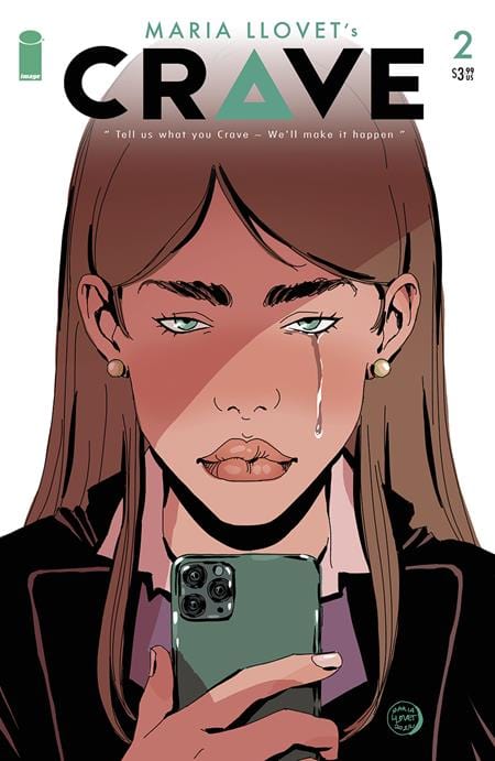 Image Comics Comic Books CRAVE #2 (OF 6) CVR C LLOVET CRY VAR 70985303870200231 1023IM294