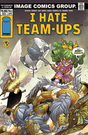 Image Comics Comic Books DARKNESS VS ANGELUS (ONE SHOT) CVR F PAT BOUTIN I HATE FAIRYLAND TEAM UP VAR 70985304632500161 0226IM8013