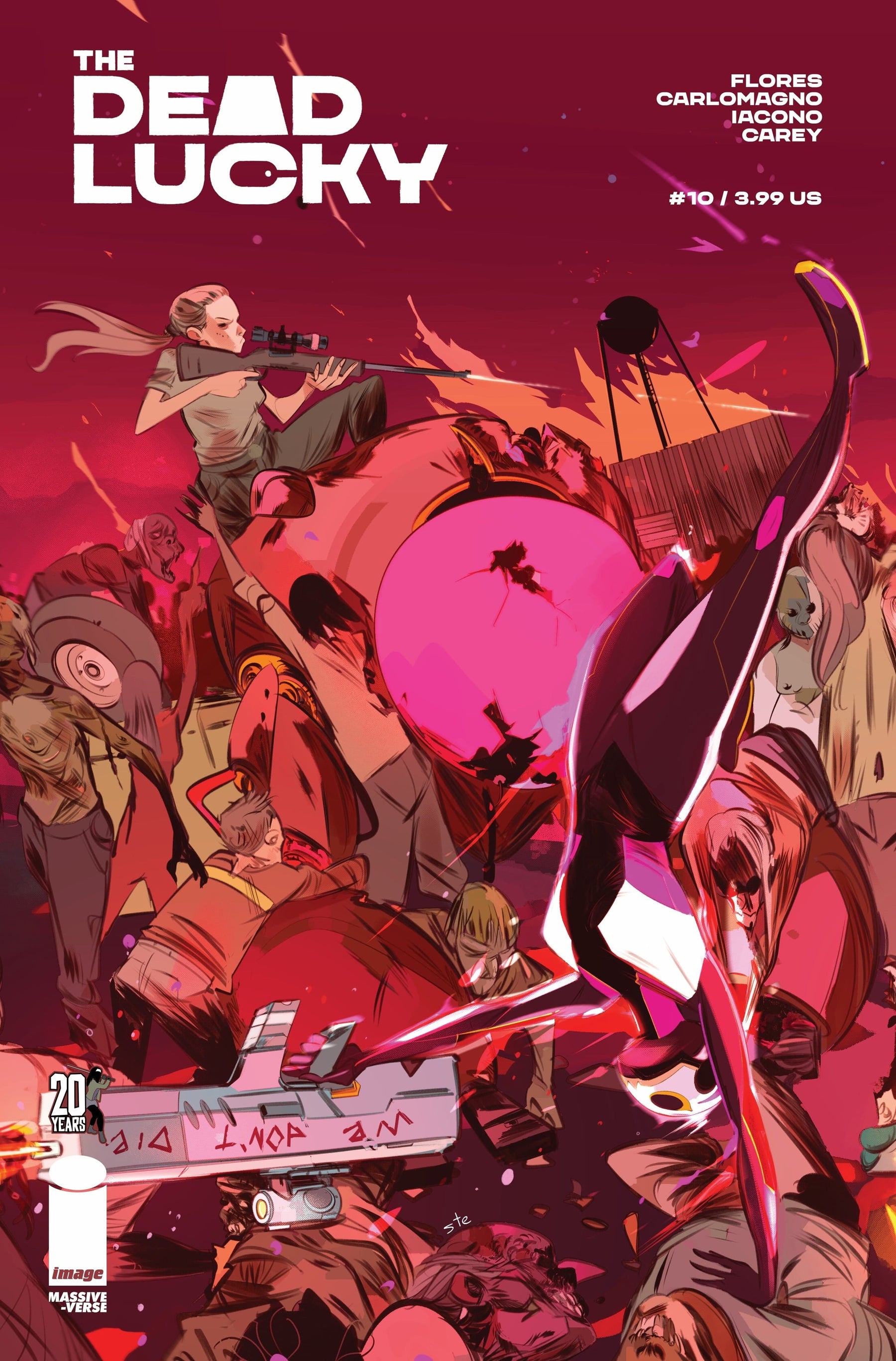 DEAD LUCKY #10 (OF 12) CVR B SIMEONE