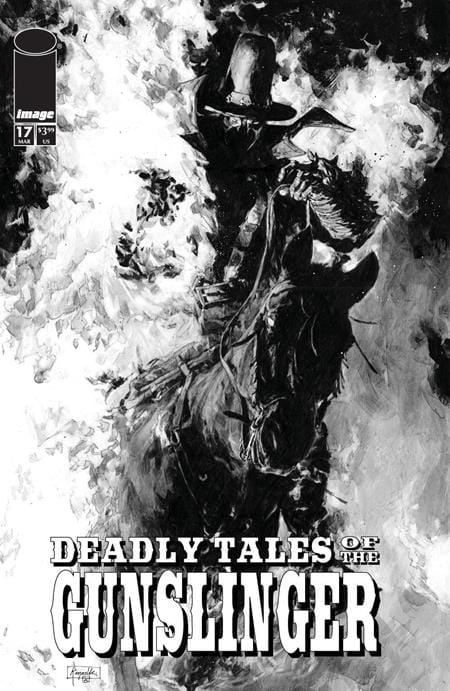 Image Comics Comic Books DEADLY TALES OF THE GUNSLINGER SPAWN #17 CVR B PATRIC REYNOLDS B&W VAR 70985304169601721 0126IM0349