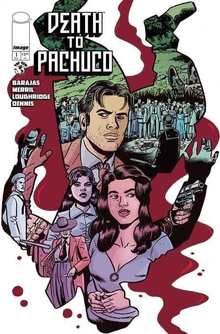 Image Comics Comic Books DEATH TO PACHUCO #1 (OF 5) CVR A DAVID LAPHAM & LEE LOUGHRIDGE (MR) 70985304470300111 0825IM0278