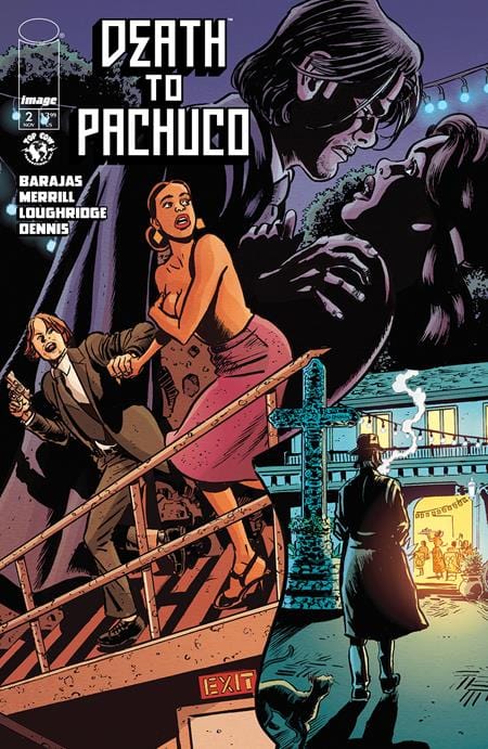 Image Comics Comic Books DEATH TO PACHUCO #2 (OF 5) CVR A DAVID LAPHAM & LEE LOUGHRIDGE (MR) 70985304470300211 0925IM0305