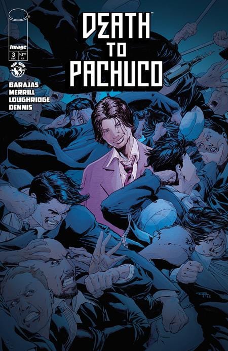 Image Comics Comic Books DEATH TO PACHUCO #3 (OF 5) CVR B TONY PARKER & LEE LOUGHRIDGE VAR (MR) 70985304470300321 1025IM0321