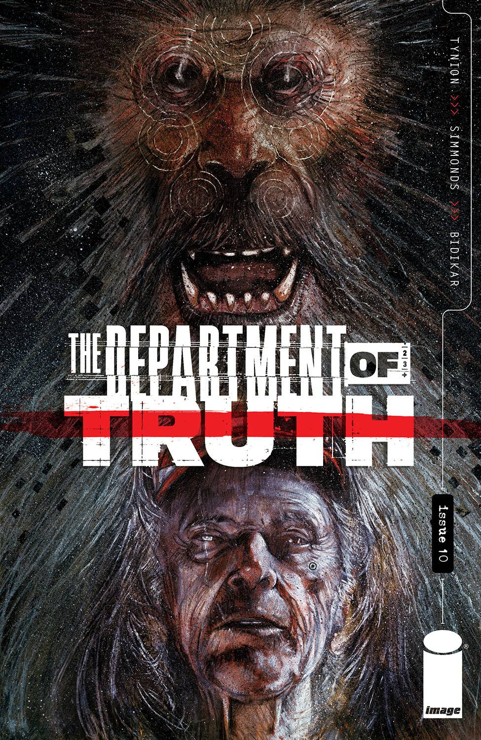 Image Comics Comic Books DEPARTMENT OF TRUTH #10 CVR A SIMMONDS (MR) 70985303032401011