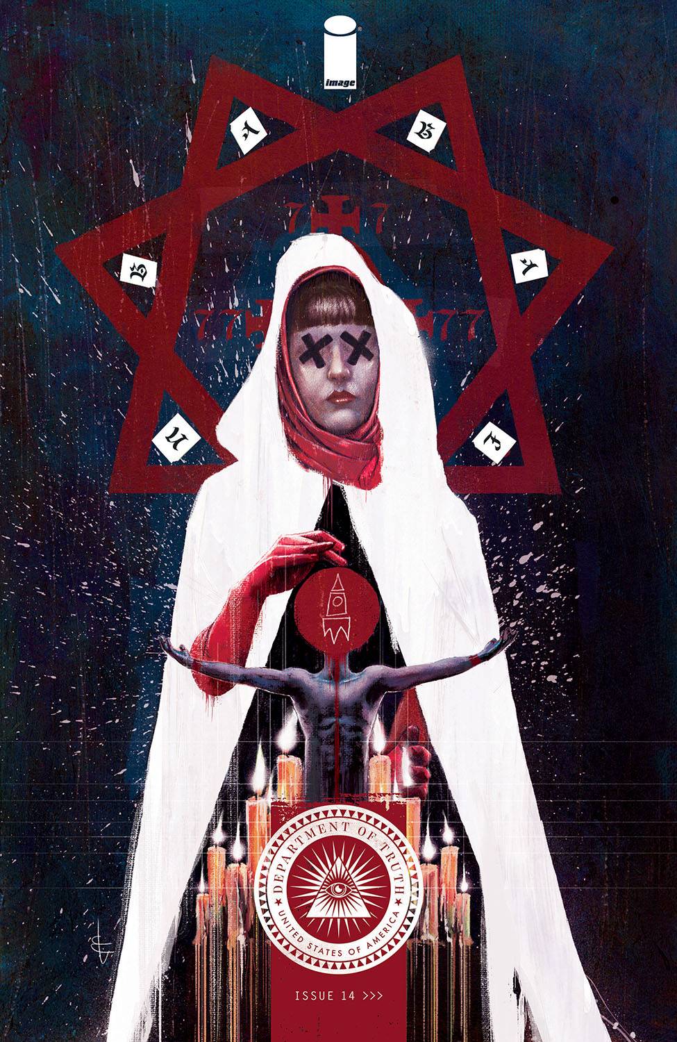 Image Comics Comic Books DEPARTMENT OF TRUTH #14 CVR B PEARSON  [SIGNED BY JAMES TYNION IV] 06030588 SEP210163-SIGNED