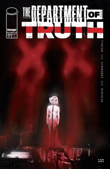 Image Comics Comic Books DEPARTMENT OF TRUTH #26 CVR A MARTIN SIMMONDS (MR) 70985303032402611 0724IM331