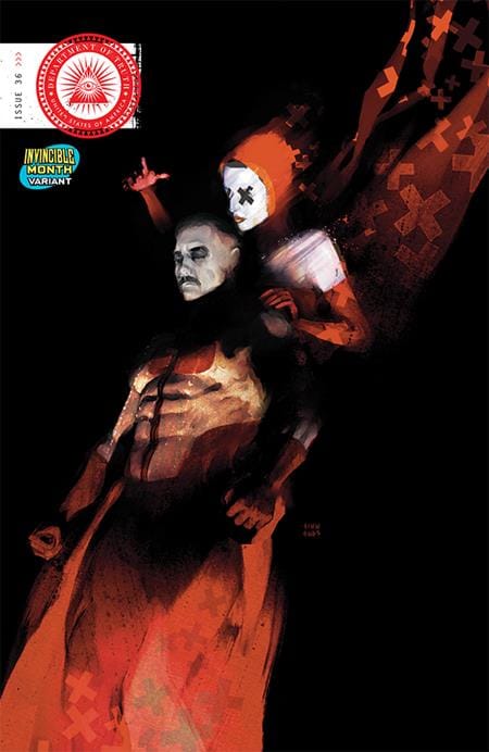 Image Comics Comic Books DEPARTMENT OF TRUTH #36 CVR D MARTIN SIMMONDS INVINCIBLE TEAM UP VAR (MR) 70985303032403641 1225IM8169