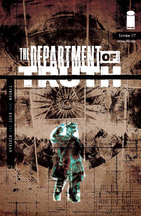 Image Comics Comic Books DEPARTMENT OF TRUTH #7 2ND PTG (MR) 70985303032400712