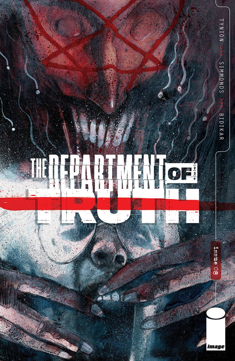 Image Comics Comic Books DEPARTMENT OF TRUTH #8 CVR A SIMMONDS (MR) 70985303032400811