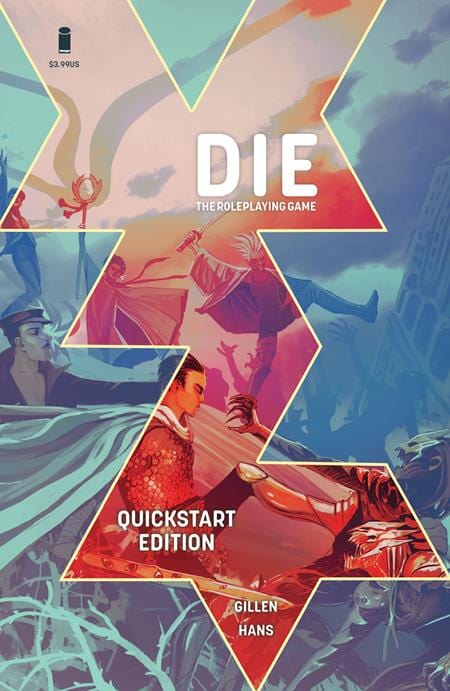 Image Comics Comic Books DIE RPG QUICKSTART GAME GUIDE (MR) 70985304497000111 0925IM0268