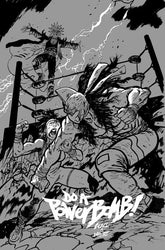 Image Comics Comic Books DO A POWERBOMB BLACK AND WHITE #1 (OF 3) CVR C DANIEL WARREN JOHNSON VAR 70985304751300131 0526IM0290