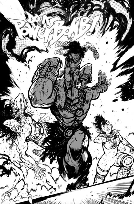 Image Comics Comic Books DO A POWERBOMB BLACK AND WHITE #2 (OF 3) CVR C DANIEL WARREN JOHNSON ACTION VAR (Release Date: 08/26/2026) 70985304751300231 0626IM0324