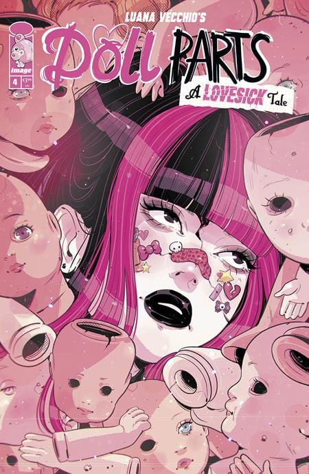 Image Comics Comic Books DOLL PARTS A LOVESICK TALE #4 (OF 4) CVR B LUANA VECCHIO DOLL HEADS VAR (MR) 70985304187000421 0125IM348