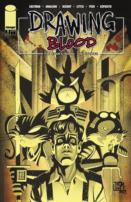 Image Comics Comic Books DRAWING BLOOD #2 (OF 12) CVR C TROY LITTLE VAR 70985303964800231 0324IM227