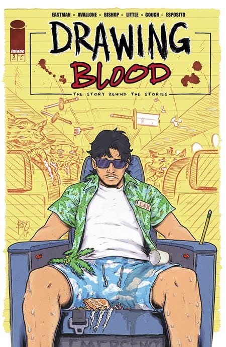 Image Comics Comic Books DRAWING BLOOD #5 (OF 12) CVR B BEN BISHOP VAR 70985303964800521 0624IM290