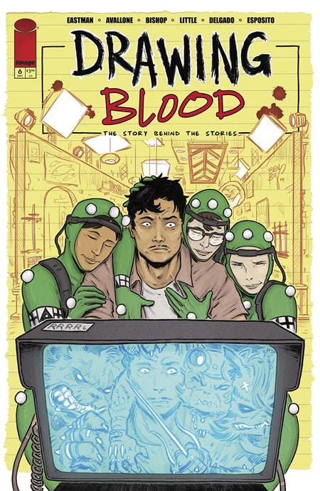 Image Comics Comic Books DRAWING BLOOD #6 (OF 12) CVR B BEN BISHOP VAR 70985303964800621 0724IM342