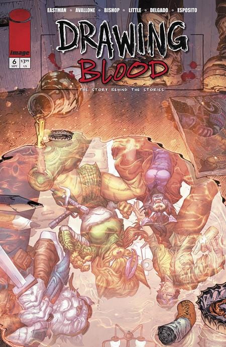 Image Comics Comic Books DRAWING BLOOD #6 (OF 12) CVR C FREDDIE WILLIAMS II VAR 70985303964800631 0724IM343