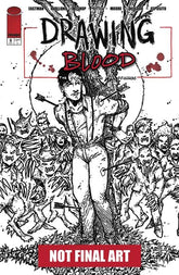 Image Comics Comic Books DRAWING BLOOD #8 (OF 12) CVR A KEVIN EASTMAN 70985303964800811 0924IM339