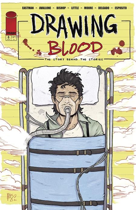 Image Comics Comic Books DRAWING BLOOD #8 (OF 12) CVR B BEN BISHOP VAR 70985303964800821 0924IM340