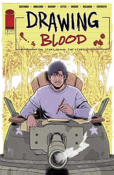 Image Comics Comic Books DRAWING BLOOD #9 (OF 12) CVR B BEN BISHOP VAR 70985303964800921 1024IM337