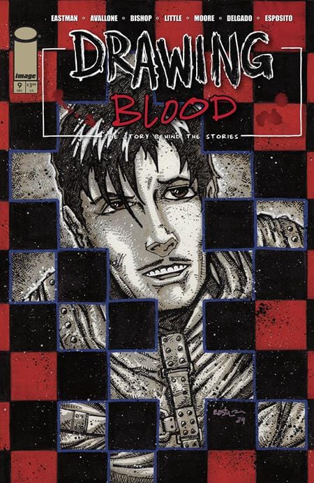 Image Comics Comic Books DRAWING BLOOD #9 (OF 12) CVR C KEVIN EASTMAN CHECKERED VAR 70985303964800931 1024IM338