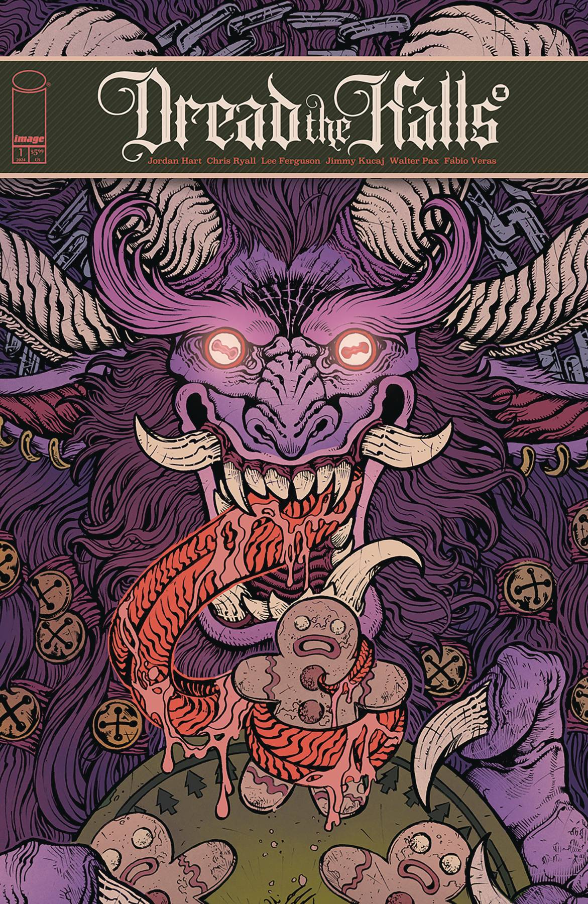 IMAGE COMICS Comic Books DREAD THE HALLS (ONE-SHOT) CVR A WOLF 70985304189400111