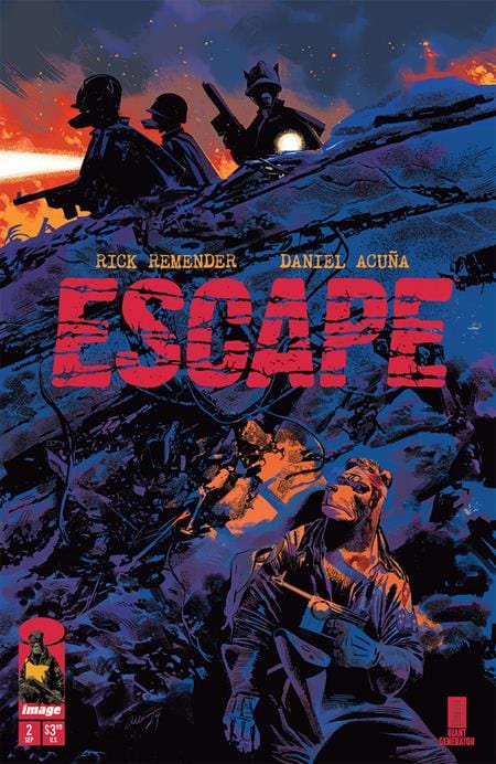 Image Comics Comic Books ESCAPE #2 CVR A DANIEL ACUNA PEREZ 70985304410900211 0725IM321