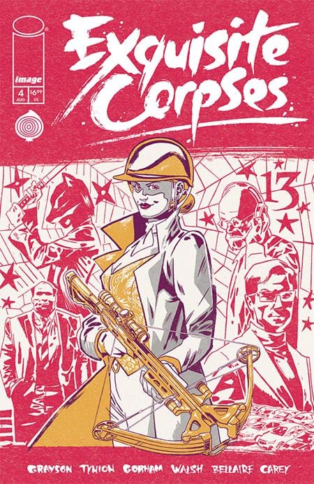 Image Comics Comic Books EXQUISITE CORPSES #4 CVR C MICHAEL WALSH POLYBAGGED & PLAYING CARD VAR (MR) 70985304313300431 0625IM296