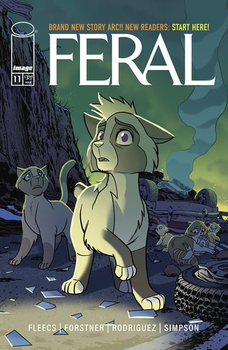 Image Comics Comic Books FERAL #11 CVR A TONY FLEECS & TRISH FORSTNER 70985303949501111 0125IM357