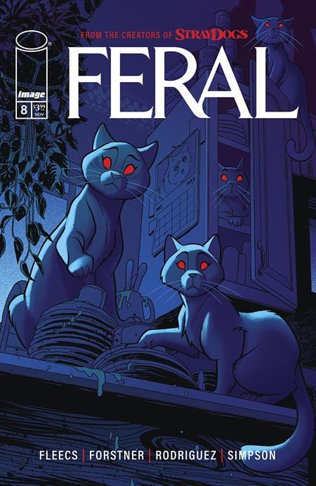 Image Comics Comic Books FERAL #8 CVR A TONY FLEECS & TRISH FORSTNER 70985303949500811 0924IM344