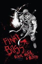 Image Comics Comic Books FINAL BOSS #1 BLACK WHITE AND BLOOD REPRINT CVR C TYLER KIRKHAM GRAFFITI VAR (MR) (Release Date: 11/25/2026) 70985304937100131 0926IM0285