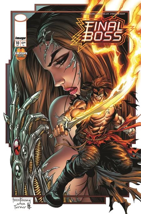 Image Comics Comic Books FINAL BOSS #10 CVR D TYLER KIRKHAM WITCHBLADE TEAM UP VAR (MR) (Release Date: 09/30/2026) 70985304494901041 0726IM0435