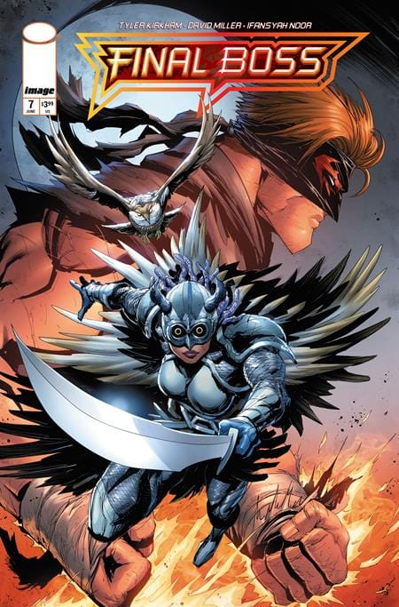 Image Comics Comic Books FINAL BOSS #7 CVR B TYLER KIRKHAM VAR (MR) 70985304494900721 0426IM0348