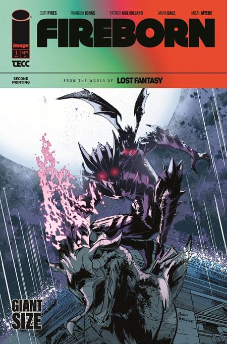 Image Comics Comic Books FIREBORN #1 2ND PTG CVR A PATRICK MULLHOLAND 70985304615800112 0326IM8365